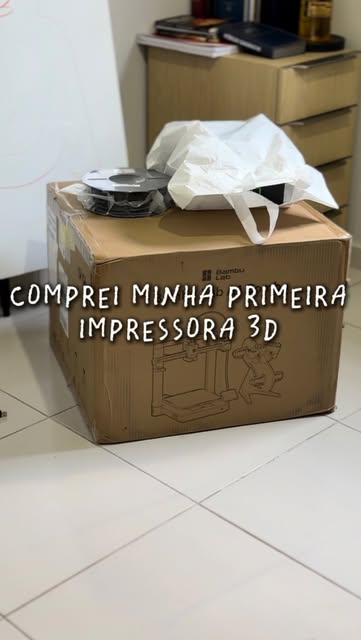 Minha primeira impressora 3D
